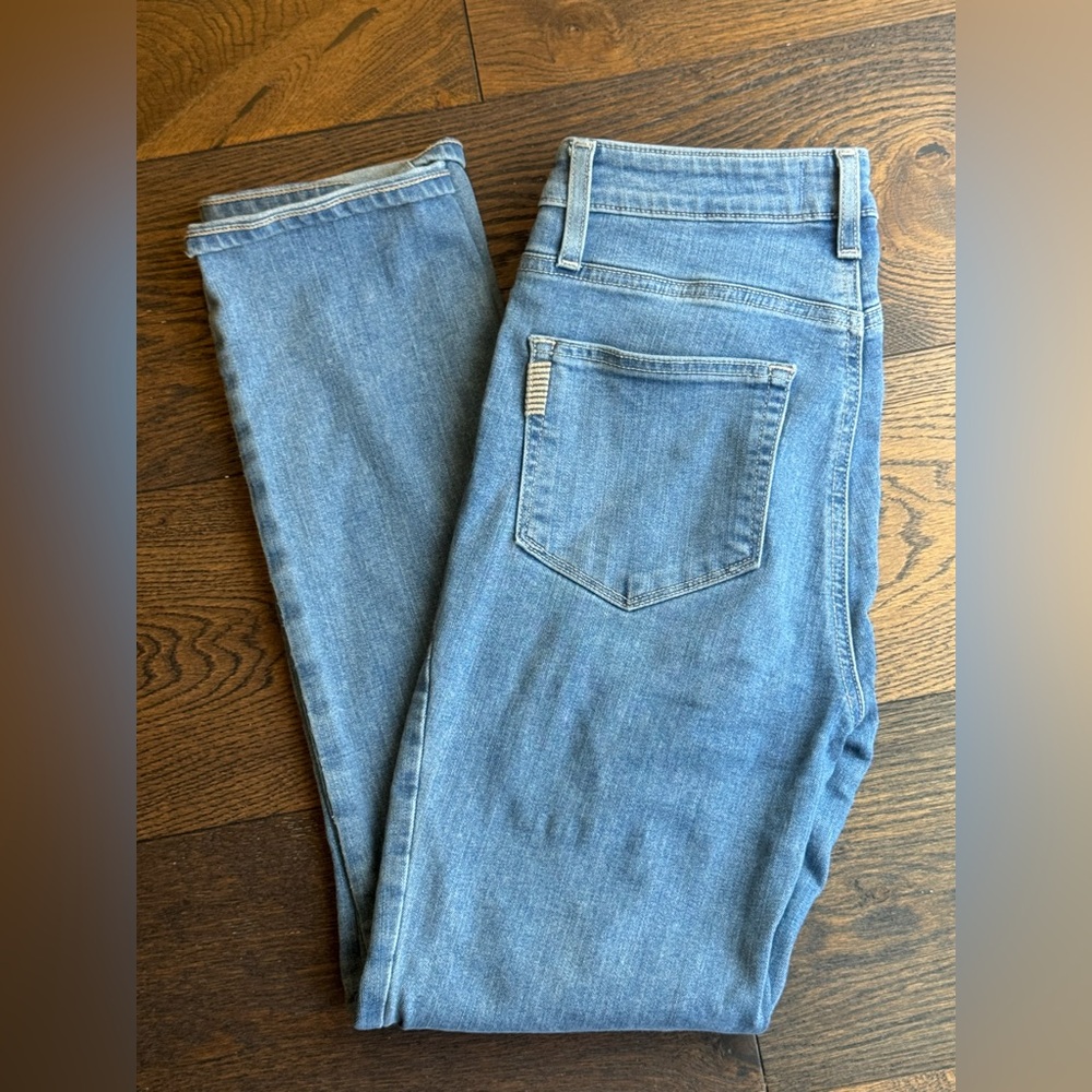 PAIGE Women's Straight Leg Jeans - Light Blue
